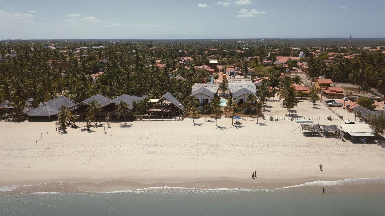 Ap Vila Mar Pe Na Areia Com Vista Para O Mar E Piscina Barra Grande  Exterior foto