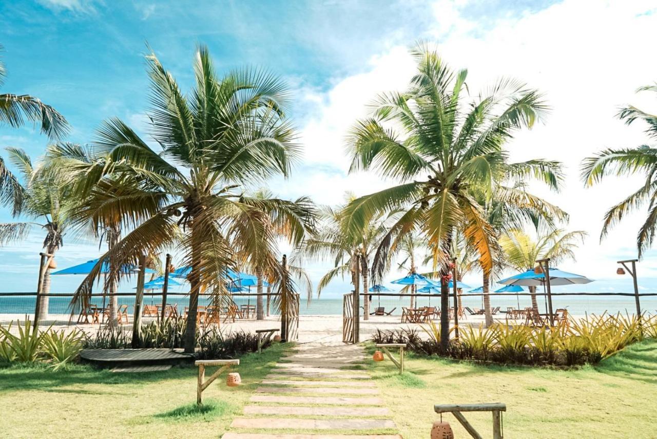 Ap Vila Mar Pe Na Areia Com Vista Para O Mar E Piscina Barra Grande  Exterior foto