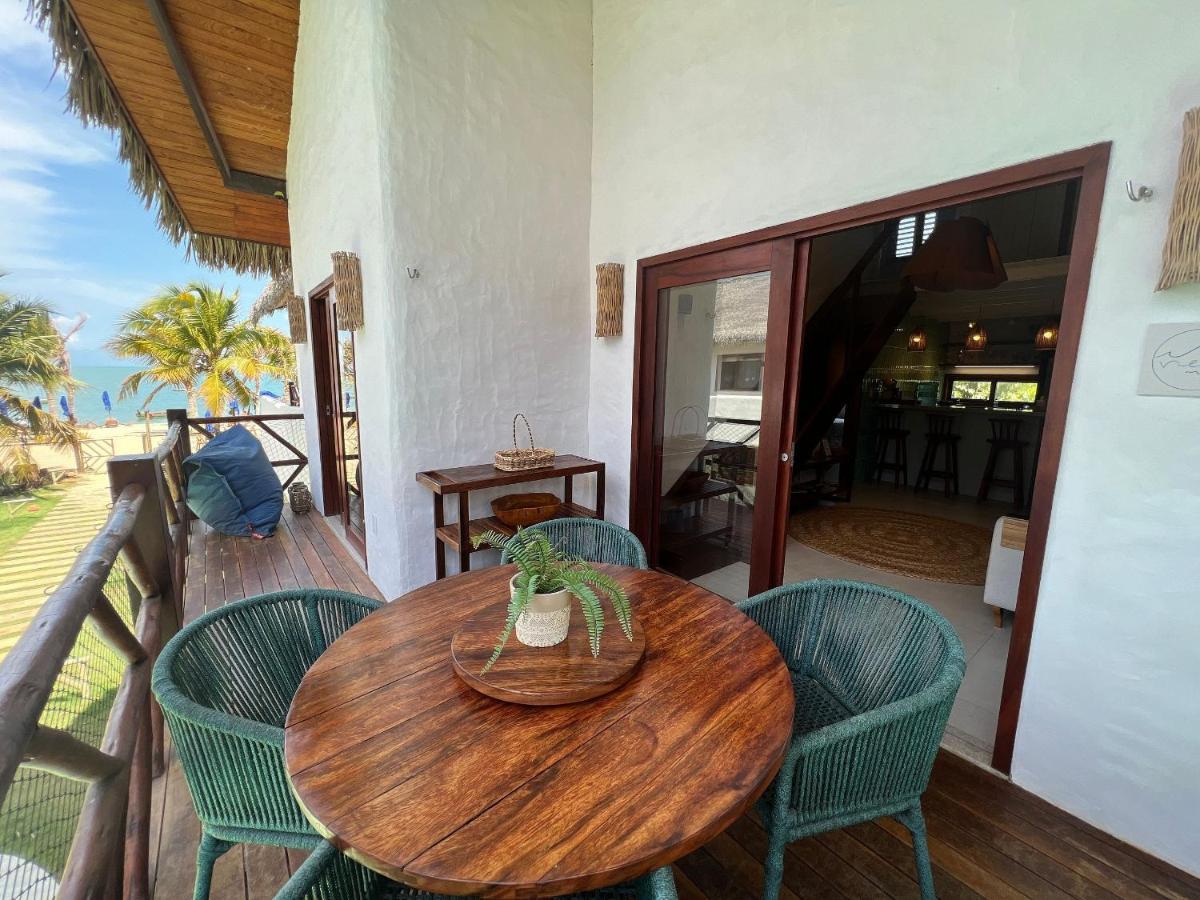 Ap Vila Mar Pe Na Areia Com Vista Para O Mar E Piscina Barra Grande  Exterior foto
